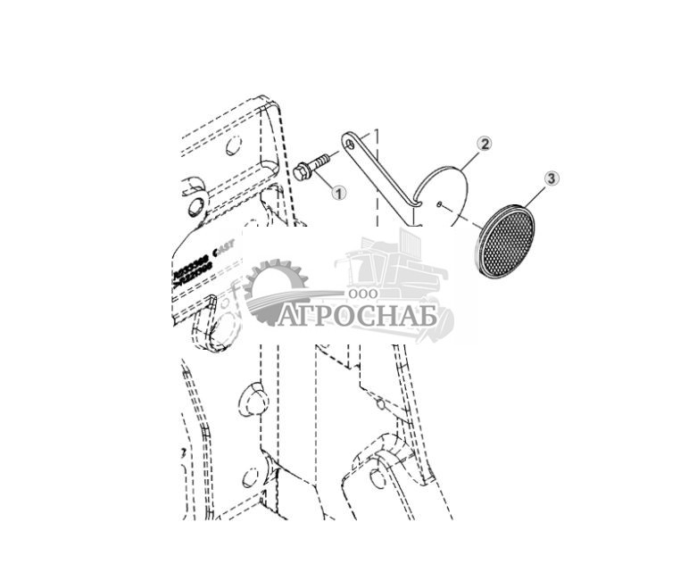 Отражатель (рама сцепки) - ST711272 467.jpg